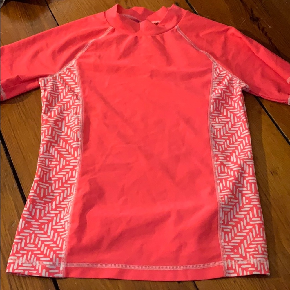Beach cover up/ swim shirt